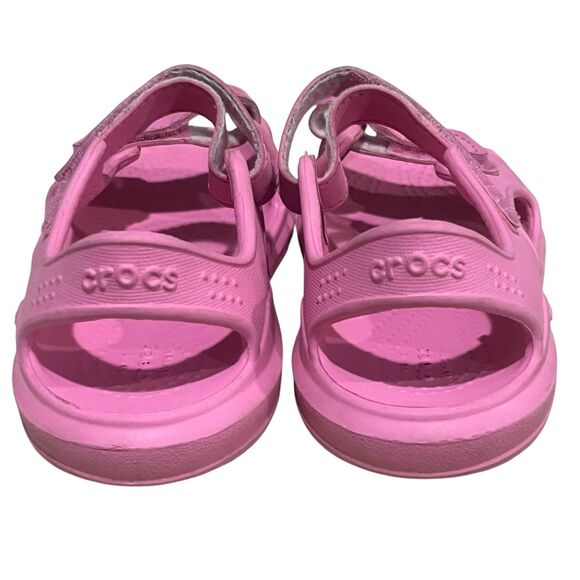 Crocs Swiftwater Sandals adjustable straps Electric Pink 10C - Picture 4 of 7